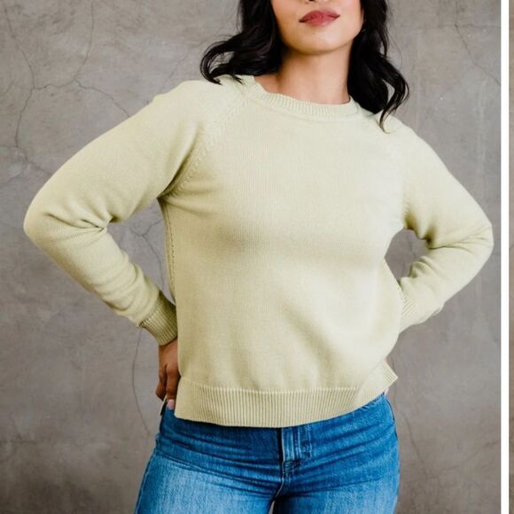 ABLE Kelly Relaxed Pullover Sweater - Picture 1 of 7